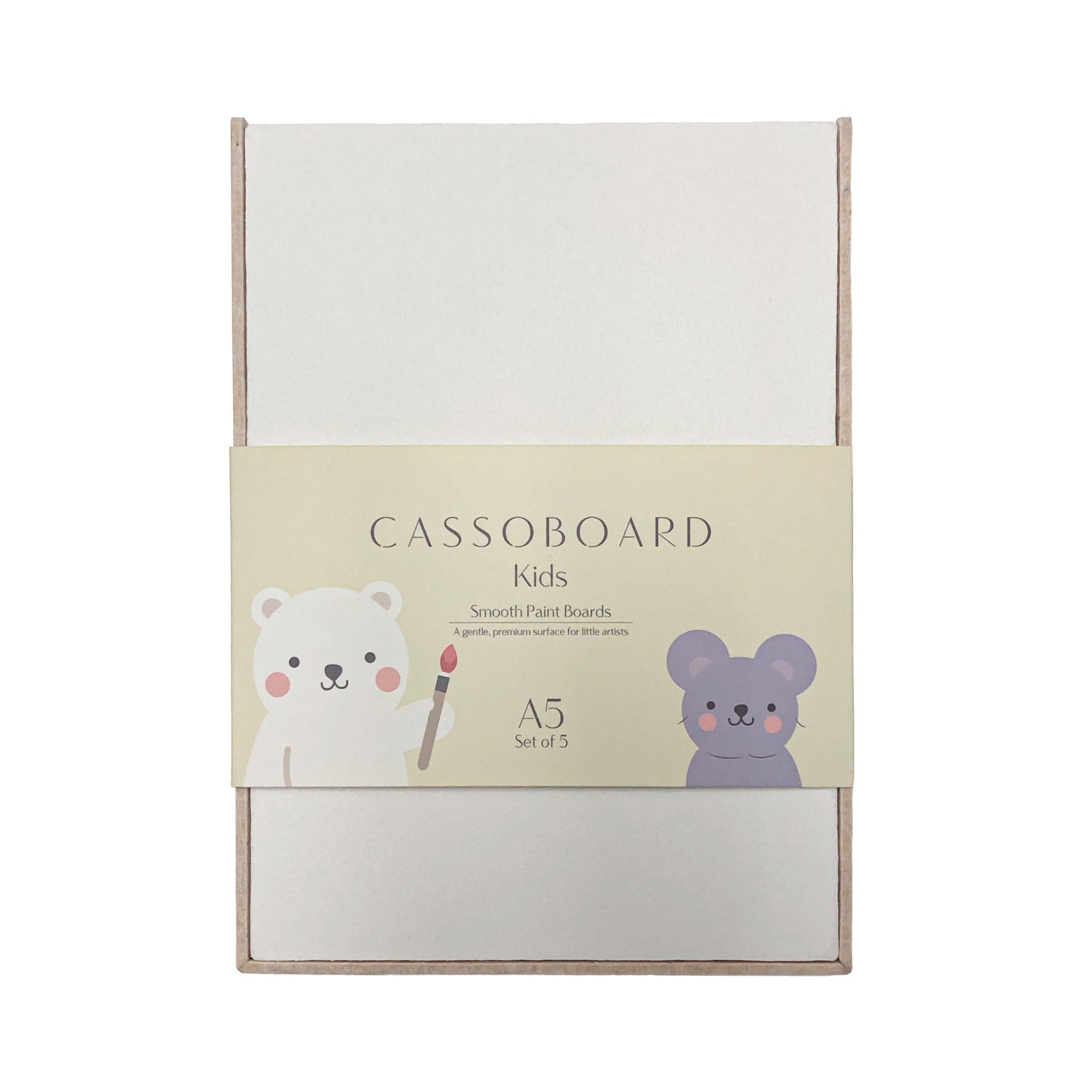 Kids A5 Paint Boards – Set of 5
